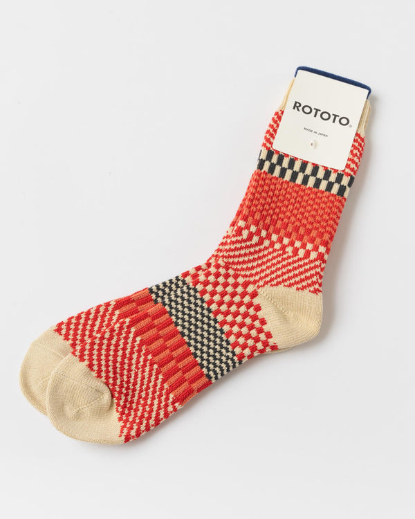 RoToTo 1549 Socks in Red