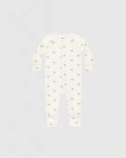 Rylee + Cru Organic Long John Pajamas in Hanukkah