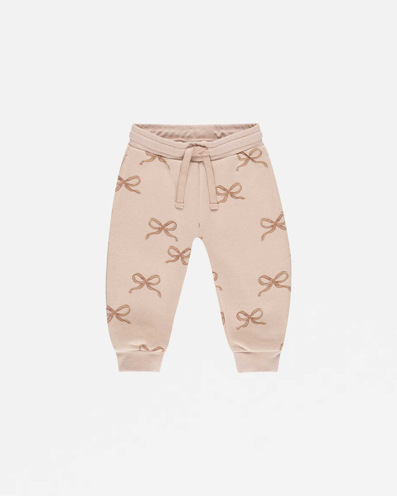 Rylee + Cru Jogger Sweatpant in Bows