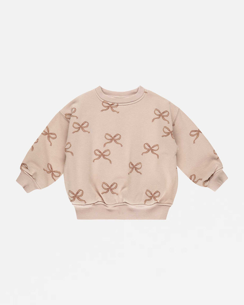 Rylee + Cru Relaxed Sweatshirt in Bows