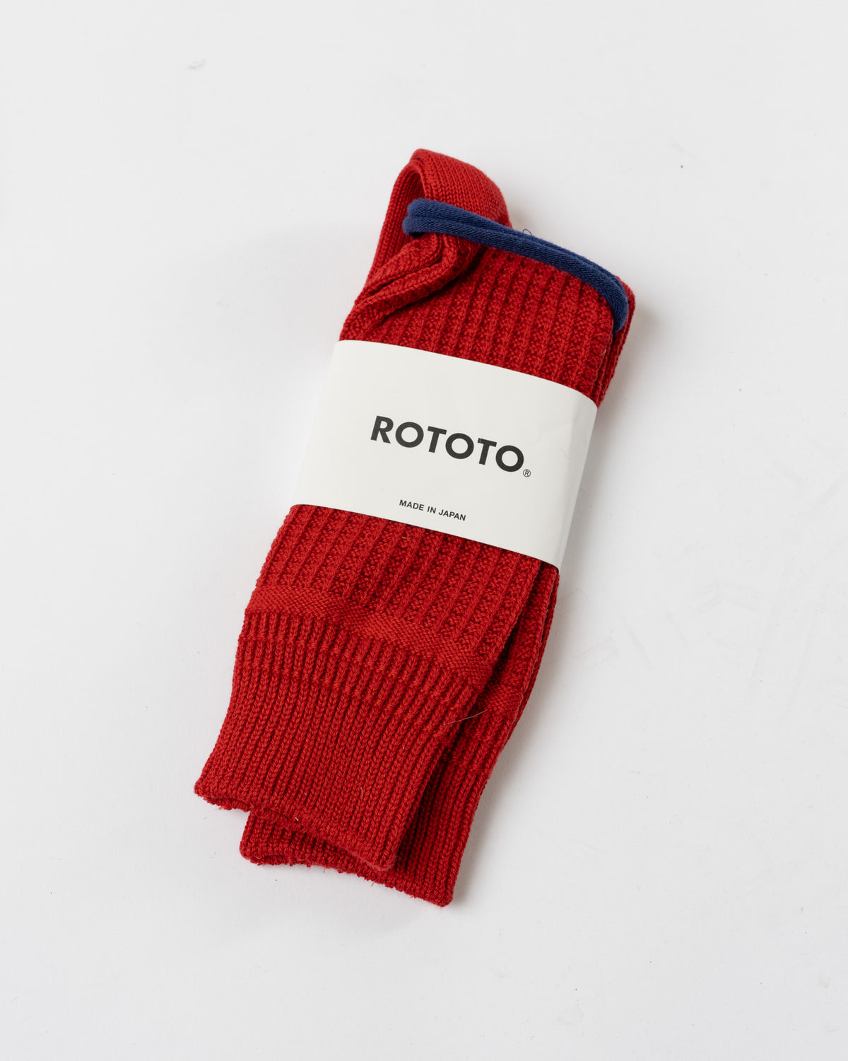 ROTOTO R1110 Socks in Dark Red