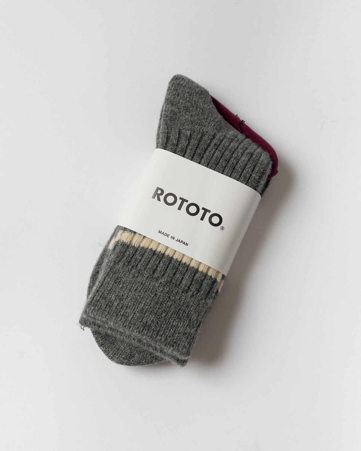 ROTOTO R1489 Sock in Gray