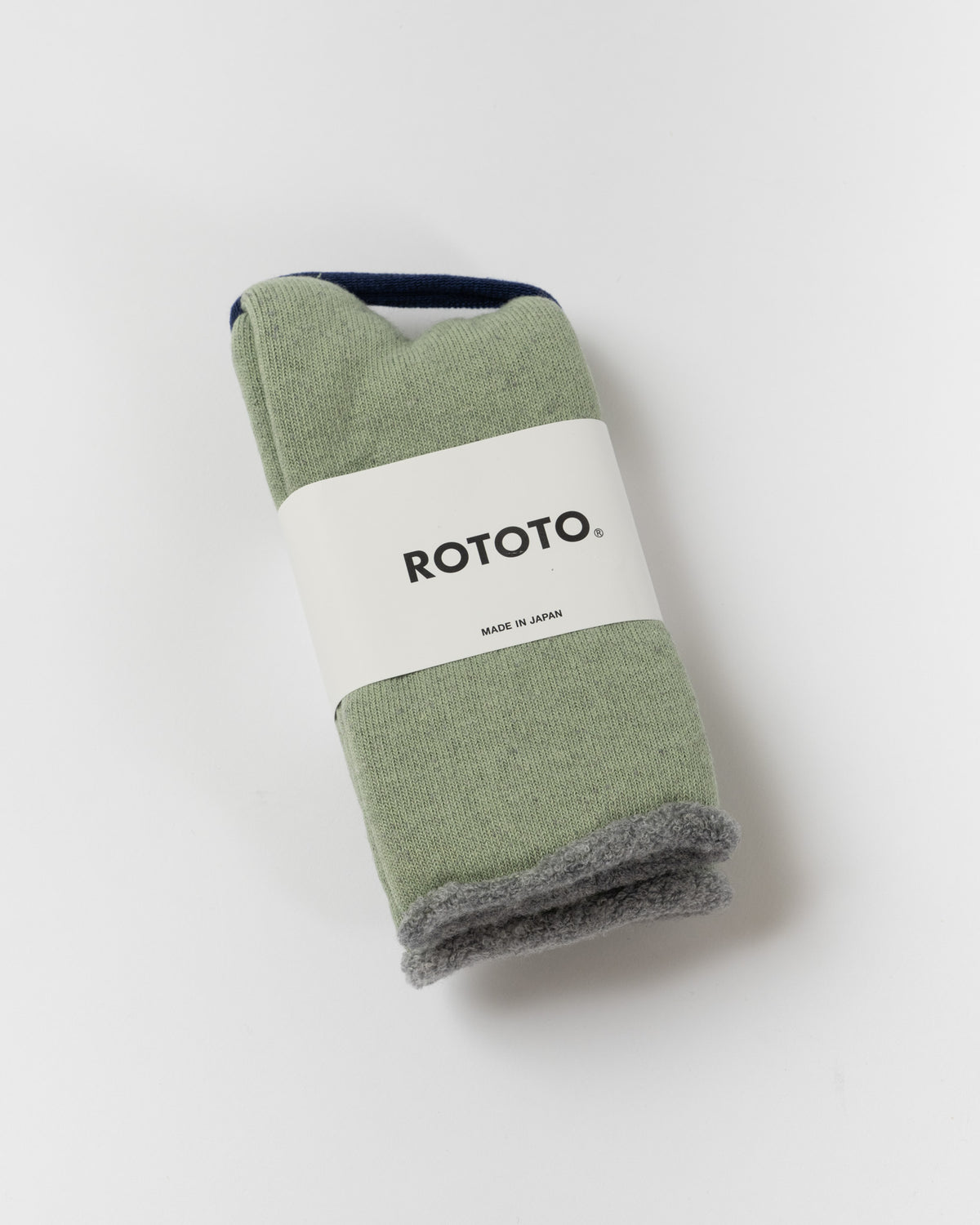 ROTOTO R1434 Sock in Light Green/Gray