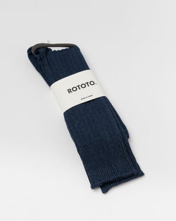 ROTOTO R1461 Socks in Navy