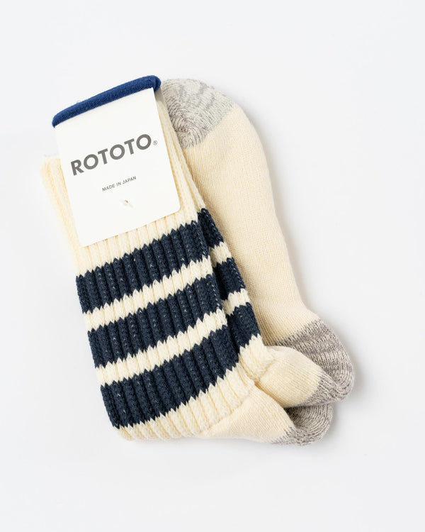 RoToTo 1255 Socks in Navy