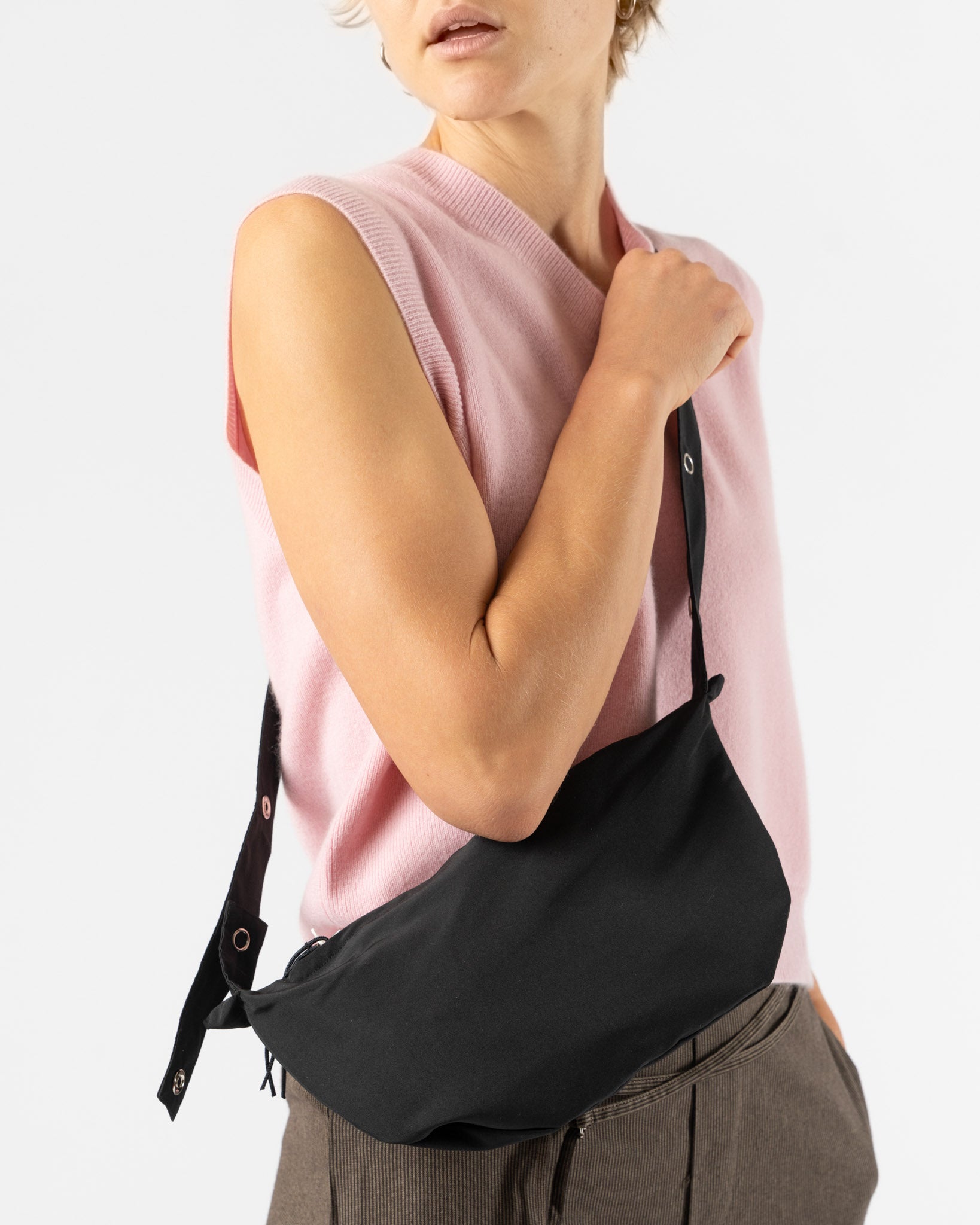 Deiji Studios Snap Belt Bag in Black