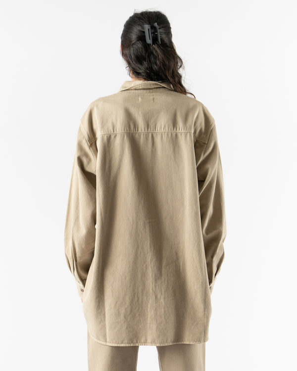 Lemaire Relaxed Shirt in Natural Beige