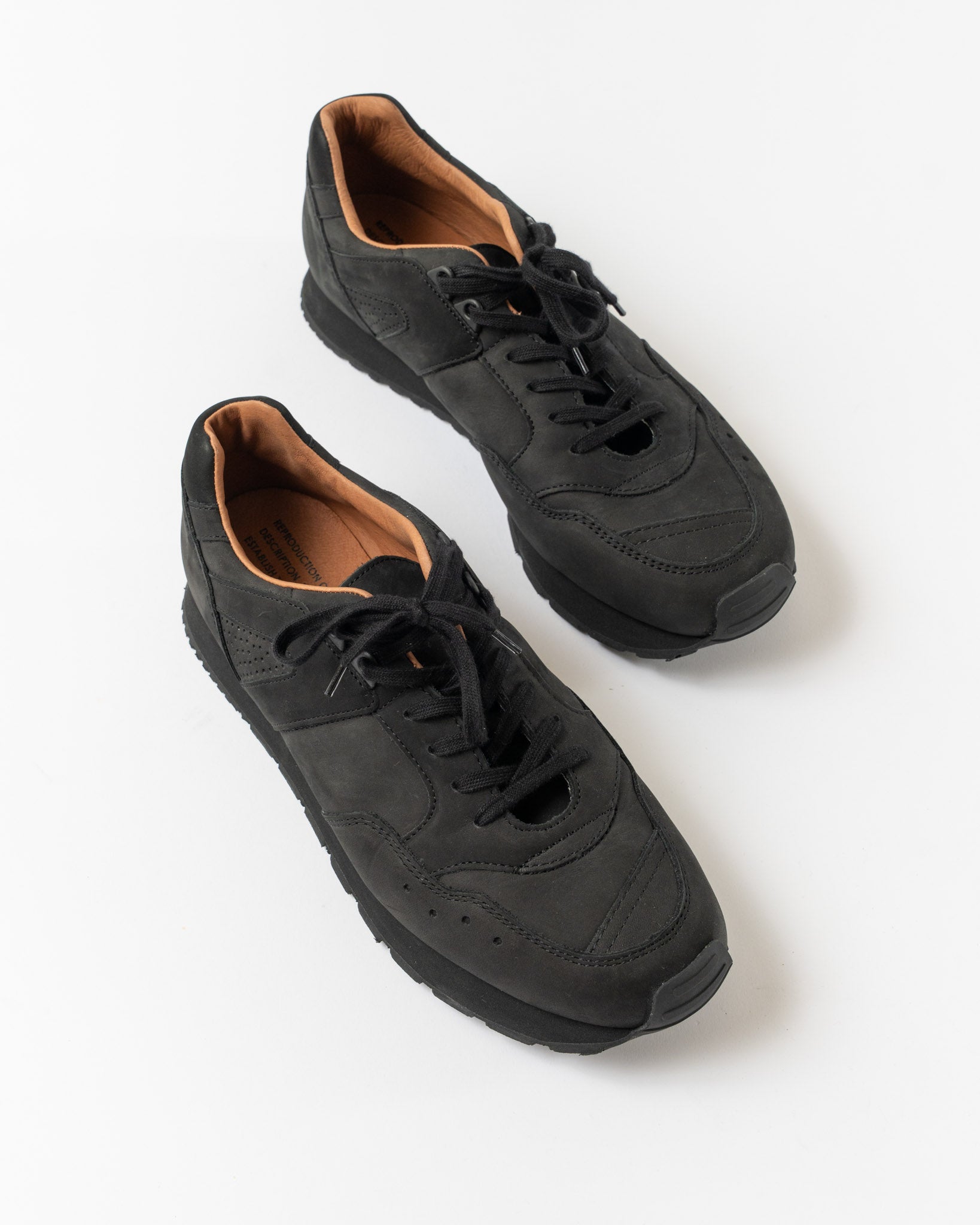 Reproduction of Found French Military Trainer 1300NL in Black Nubuck