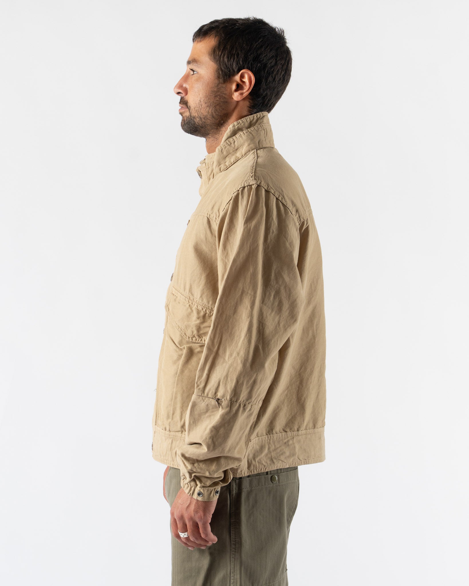 Pilgrim Surf + Supply Rigby Hiker Jacket in Khaki