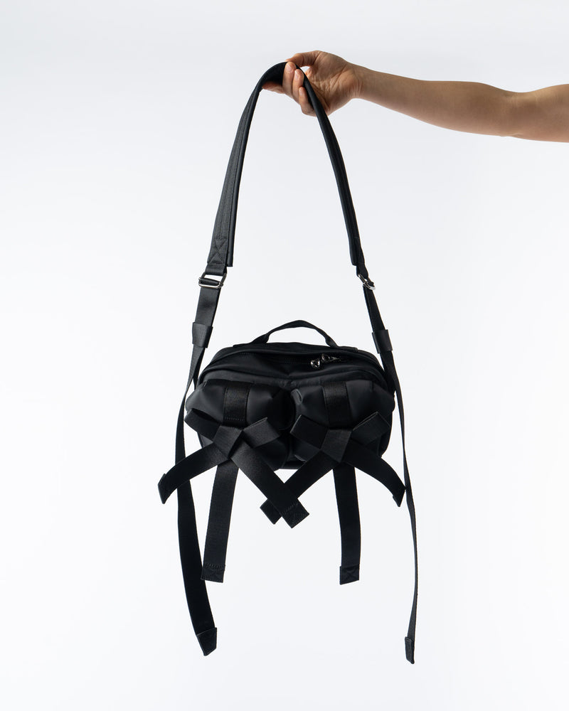 Simone Rocha Classic Bow Crossbody Bag in Black