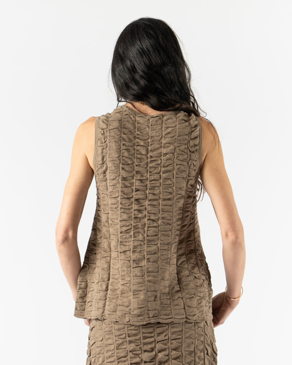 Lauren Manoogian Ruche Shell in Earth