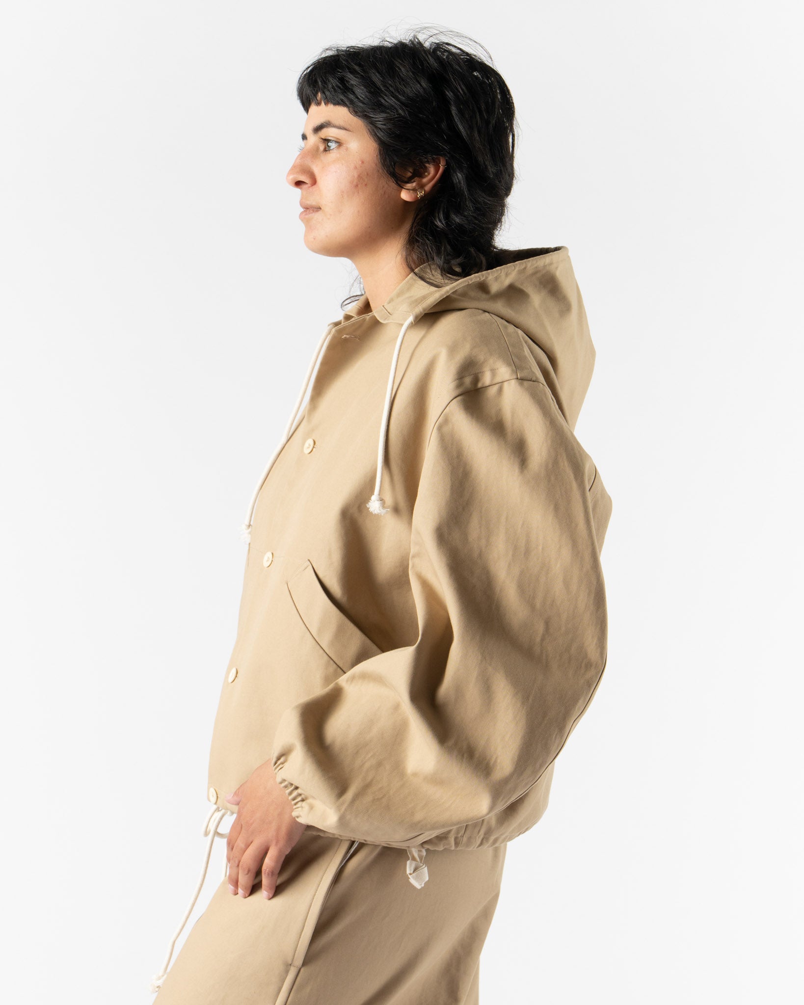 SONO Huckle Hoodie in Jute