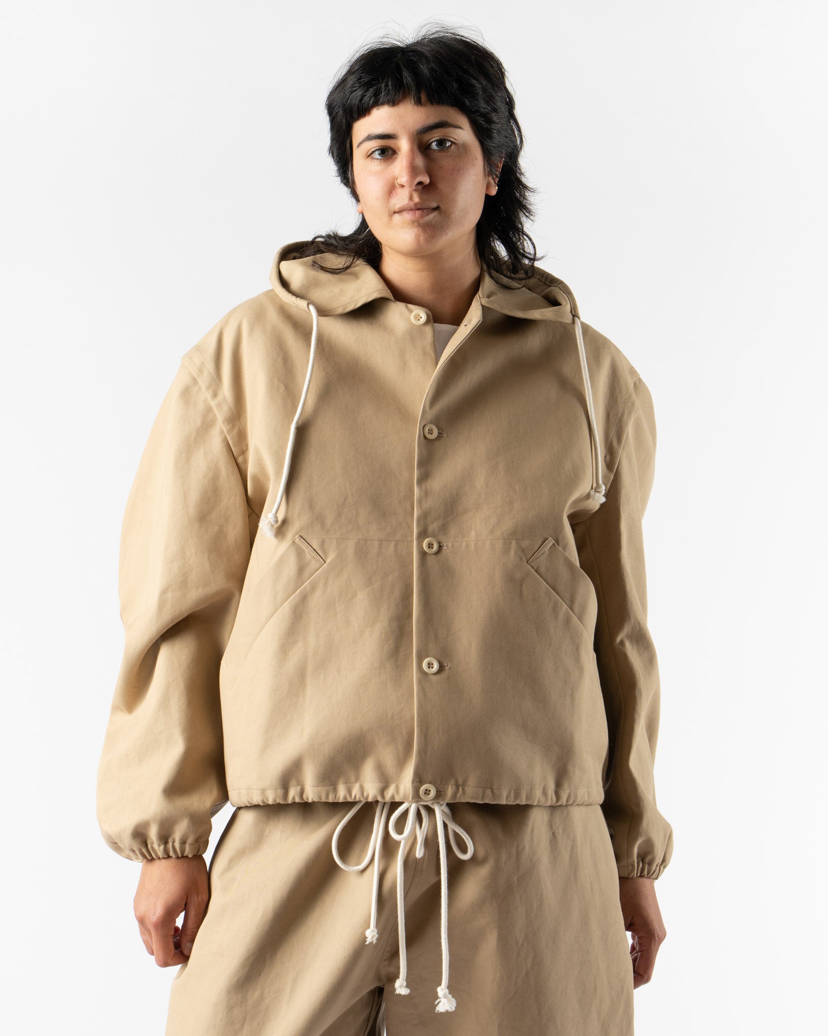 SONO Huckle Hoodie in Jute