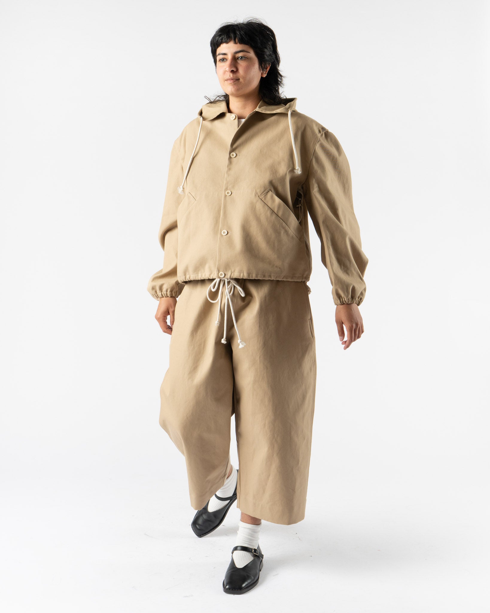 SONO Huckle Hoodie in Jute
