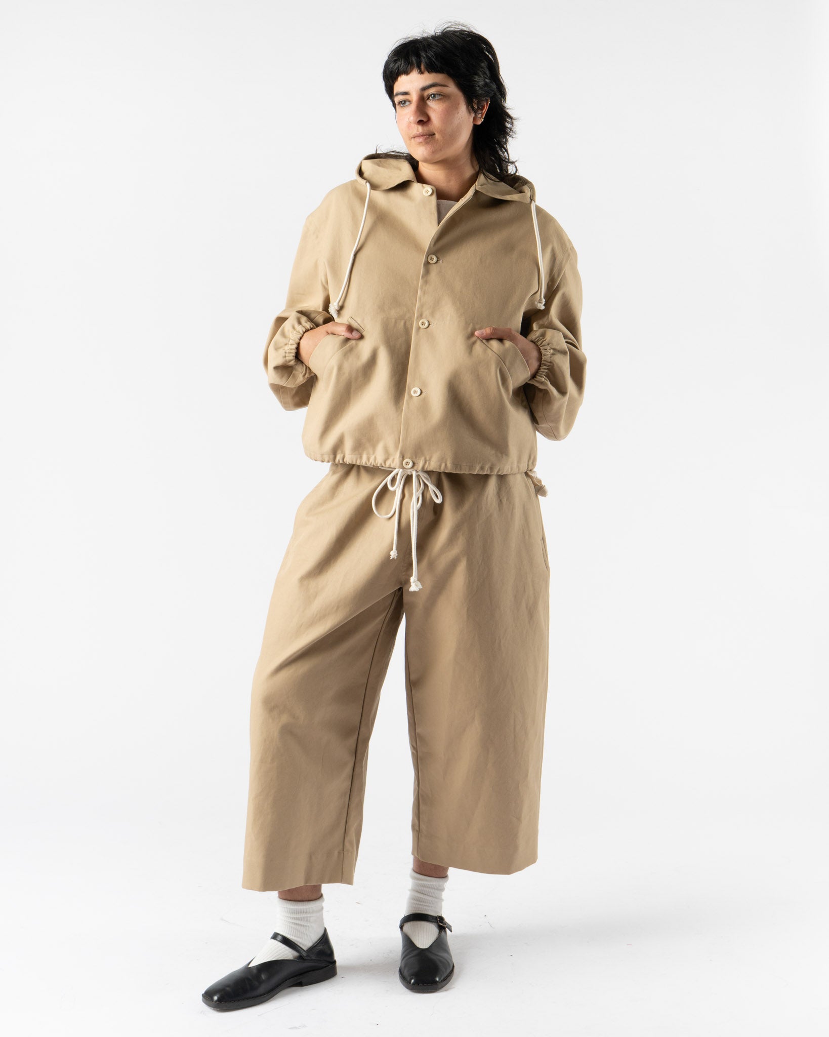 SONO Huckle Hoodie in Jute