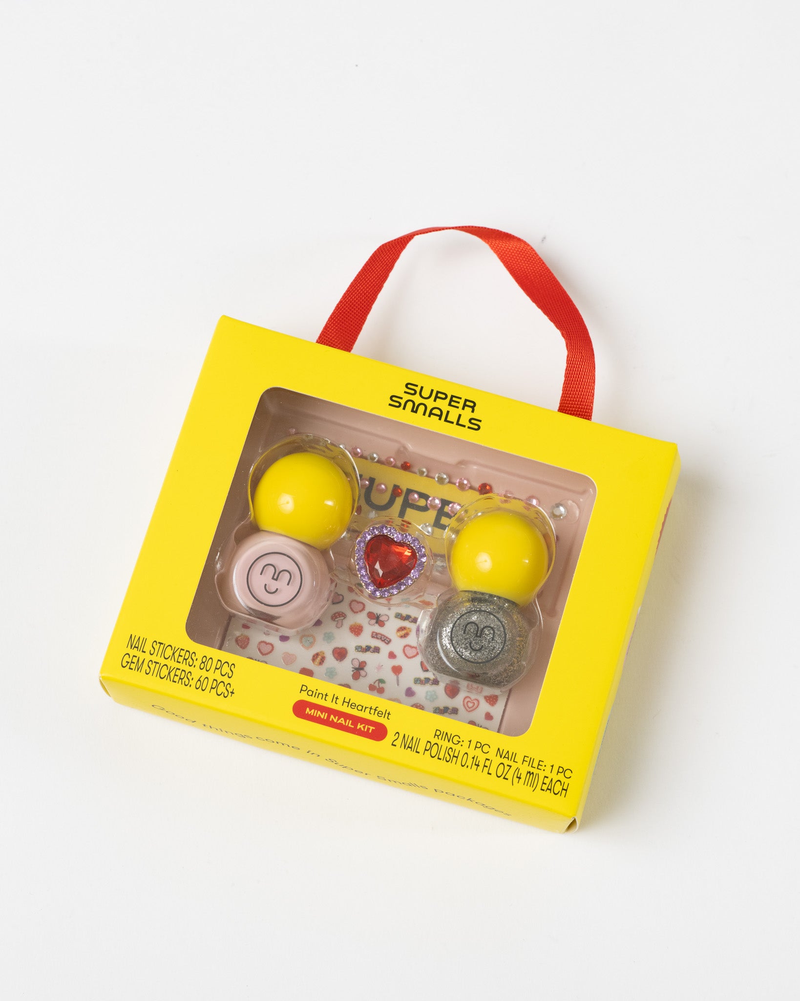 Super Smalls Paint it Heartfelt Mini Nail Kit