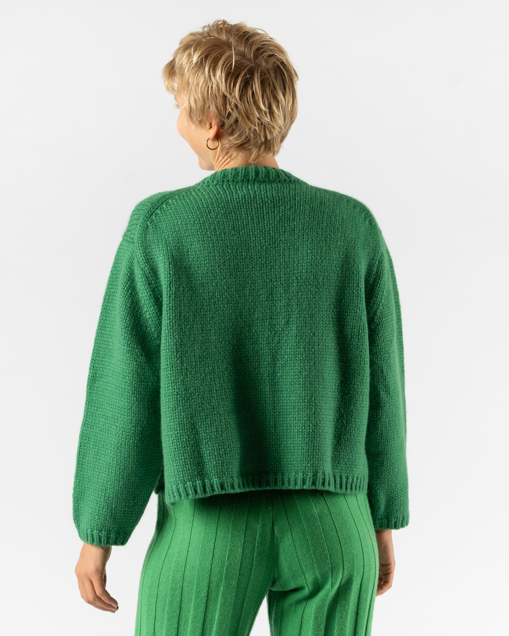 Nikki Chasin Sheba Cardigan Sweater in Clover