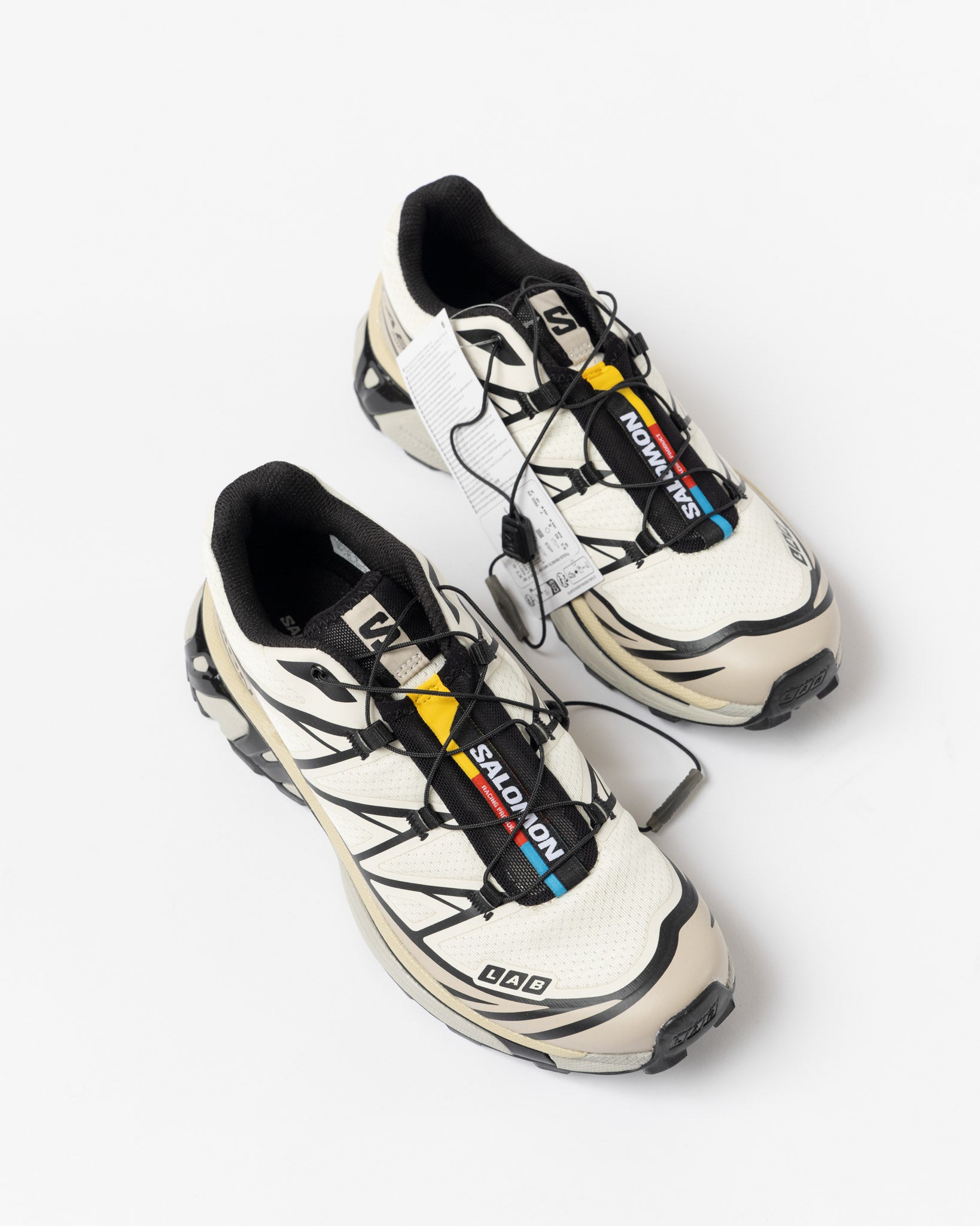 Salomon Shoes XT-6 Vanilla Ice/Black/Silver Curated at Jake and Jones