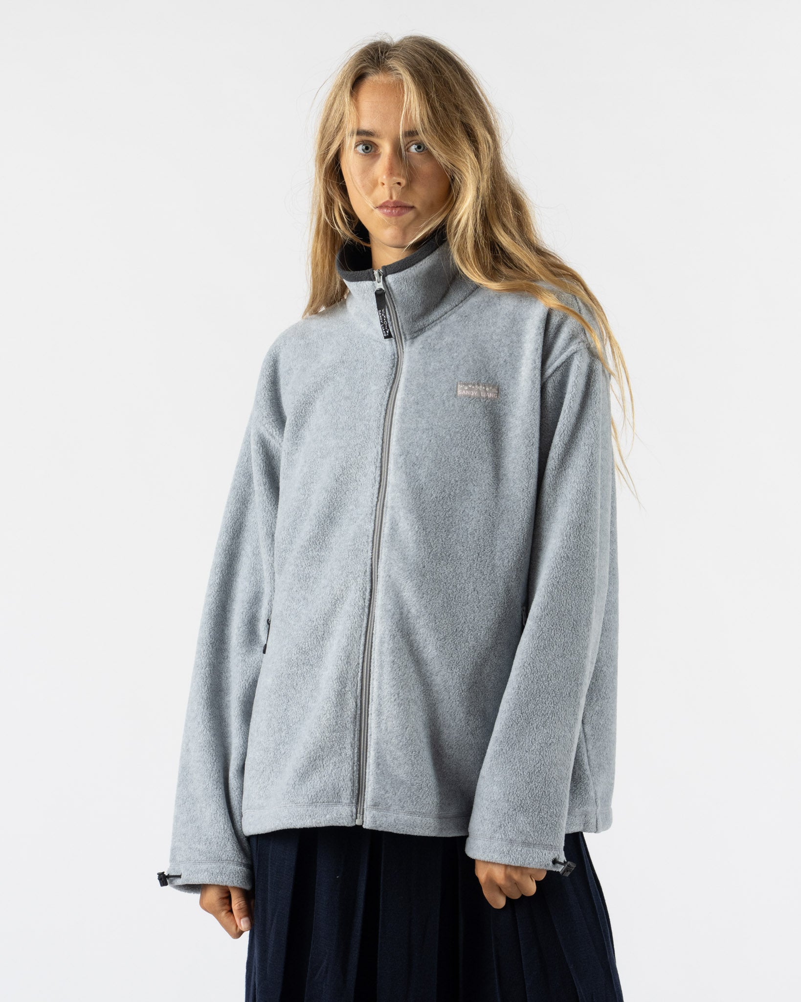 Sandy Liang Dawson Jacket in Grey