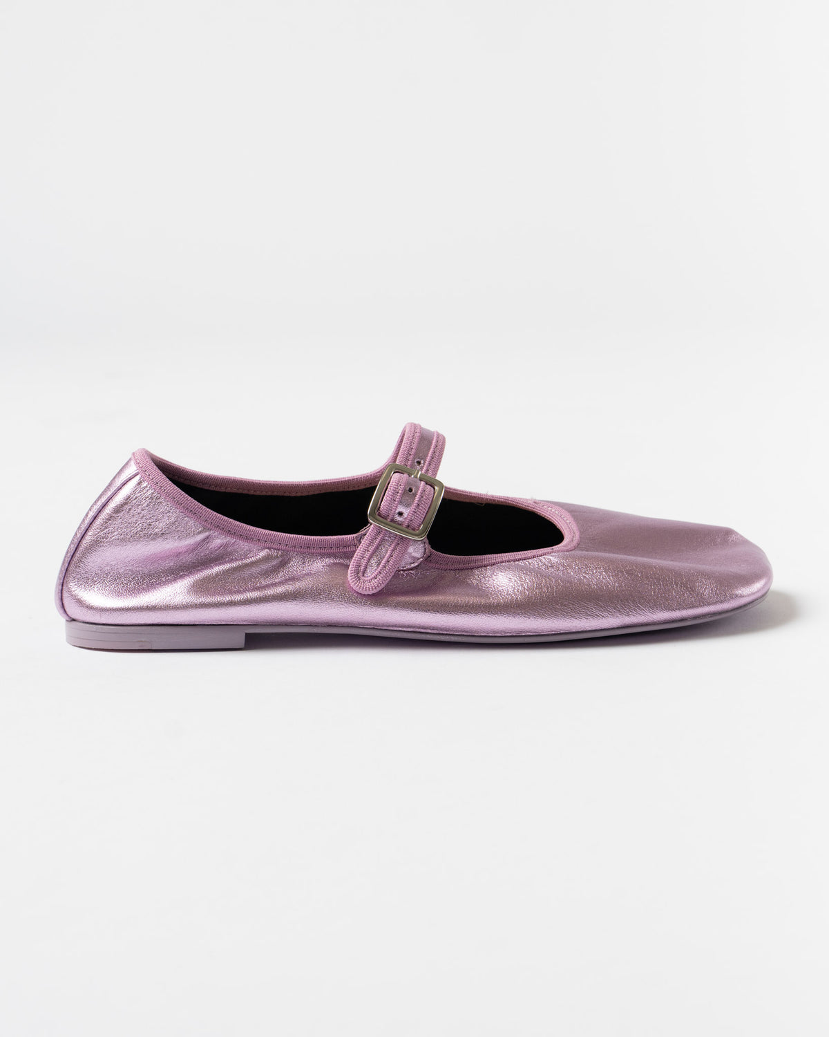 Sandy Liang Stretch Mary Jane in Pink Curated at Jake and Jones