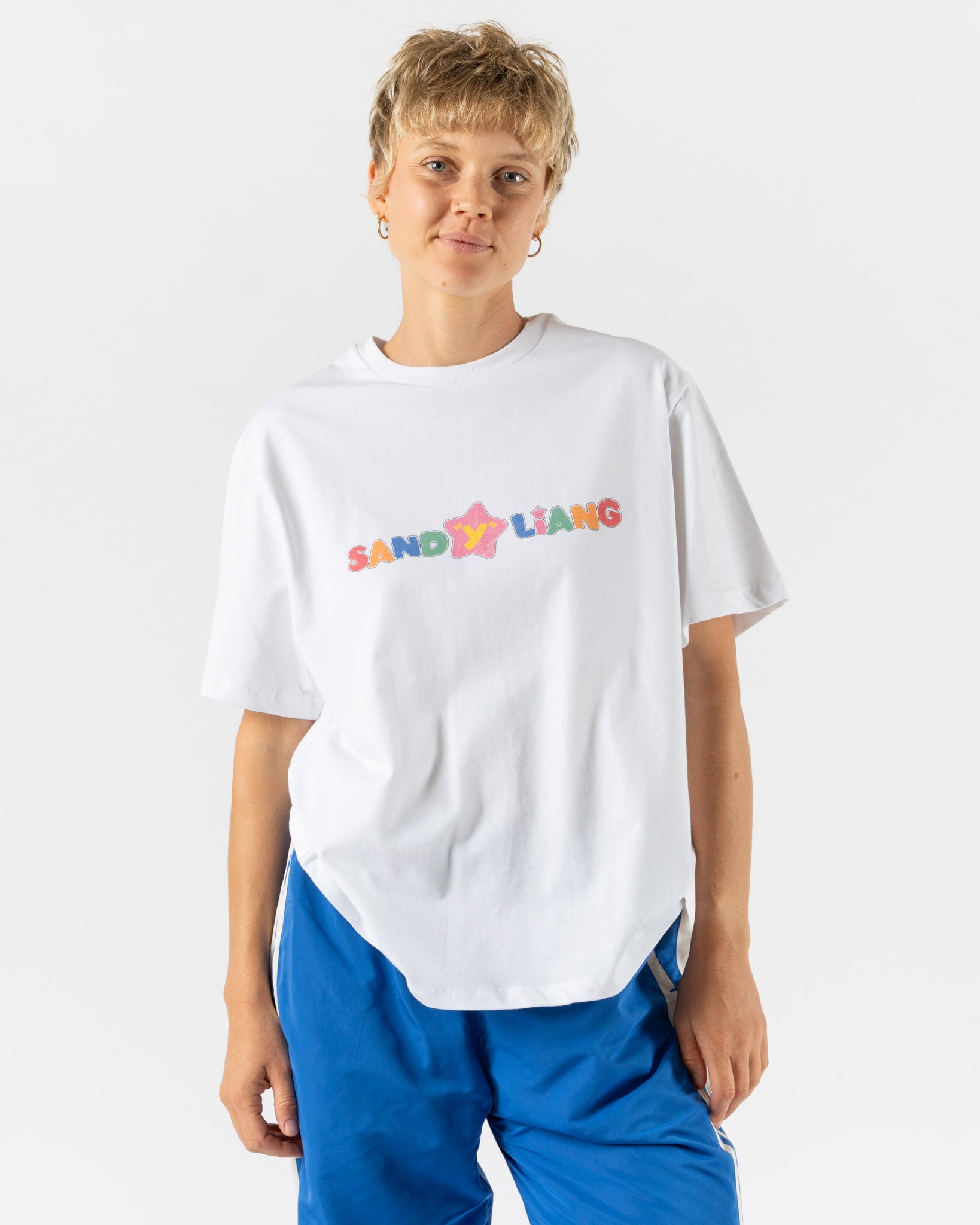 Sandy Liang Toy Tee in White