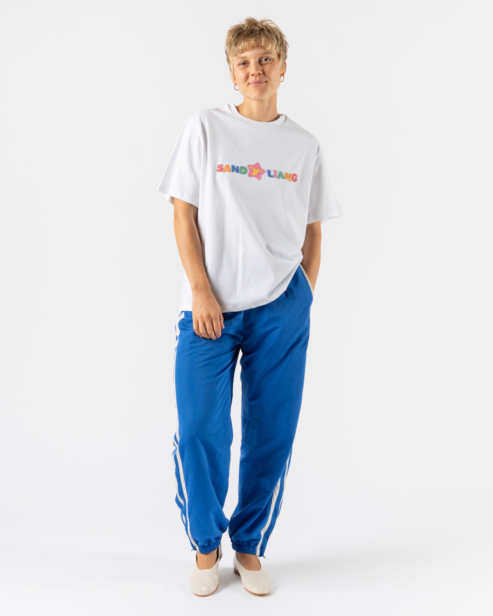 Sandy Liang Toy Tee in White