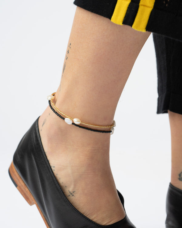 Santangelo Pronto Anklet in Gold