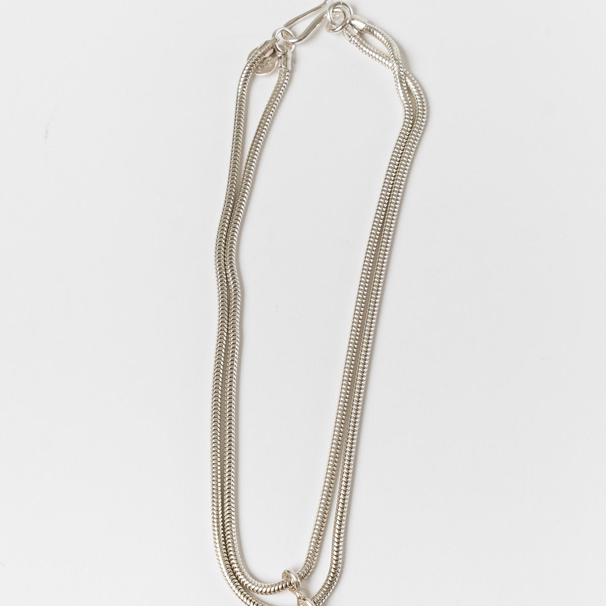 Sapir Bachar Double Snake Choker Curated at Jake and Jones