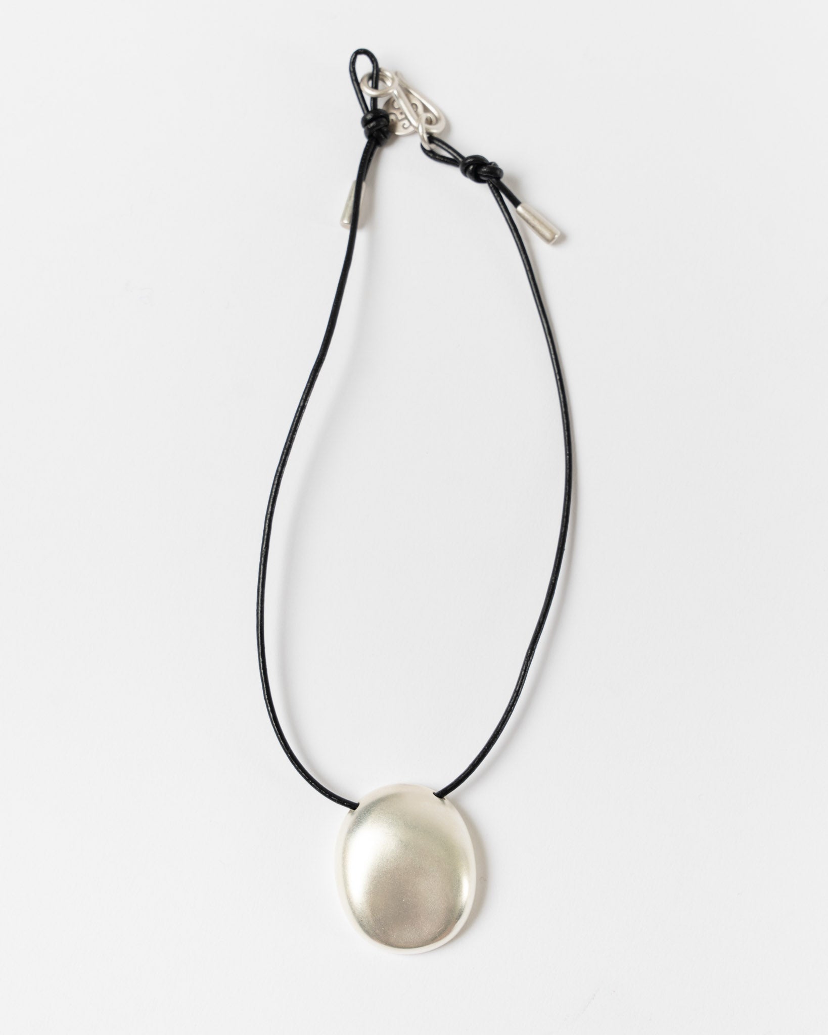 Sapir Bachar Pebble Leather Choker