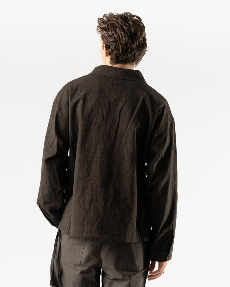 Satta Judo Shirt in Speckled Brown