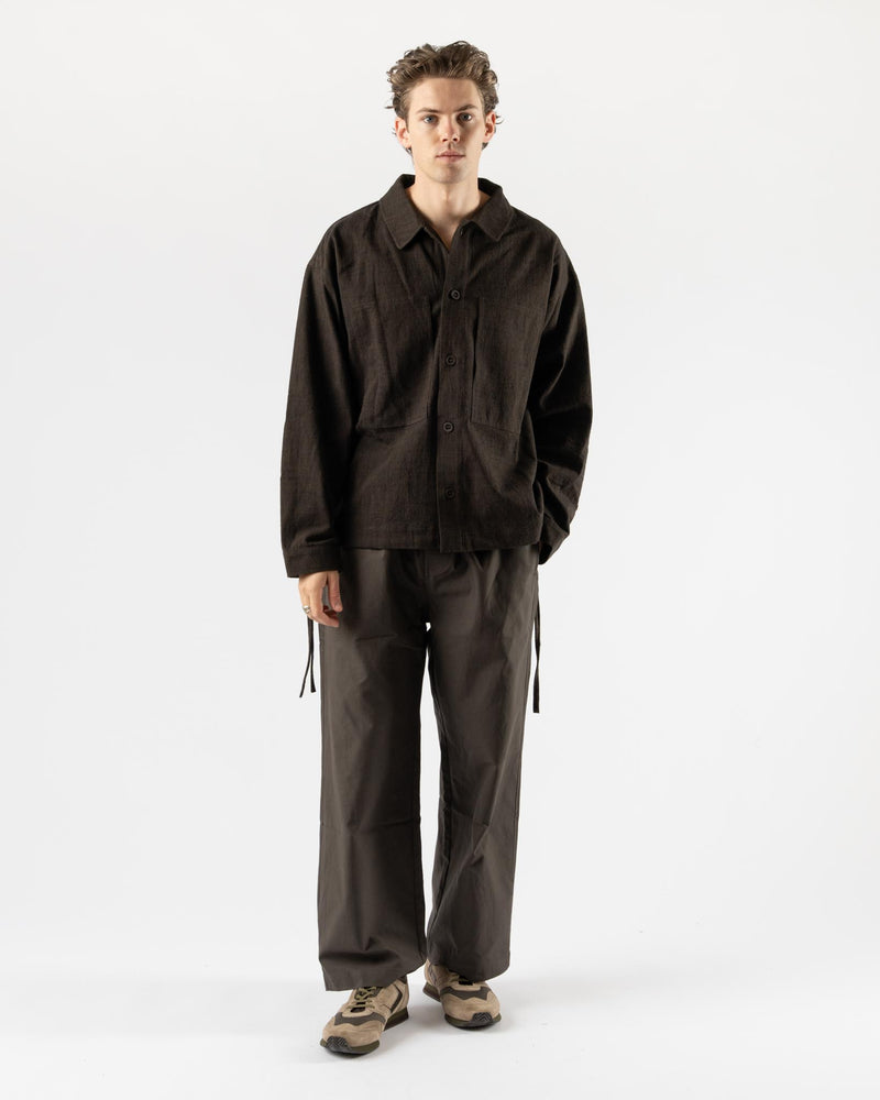 Satta Judo Shirt in Speckled Brown