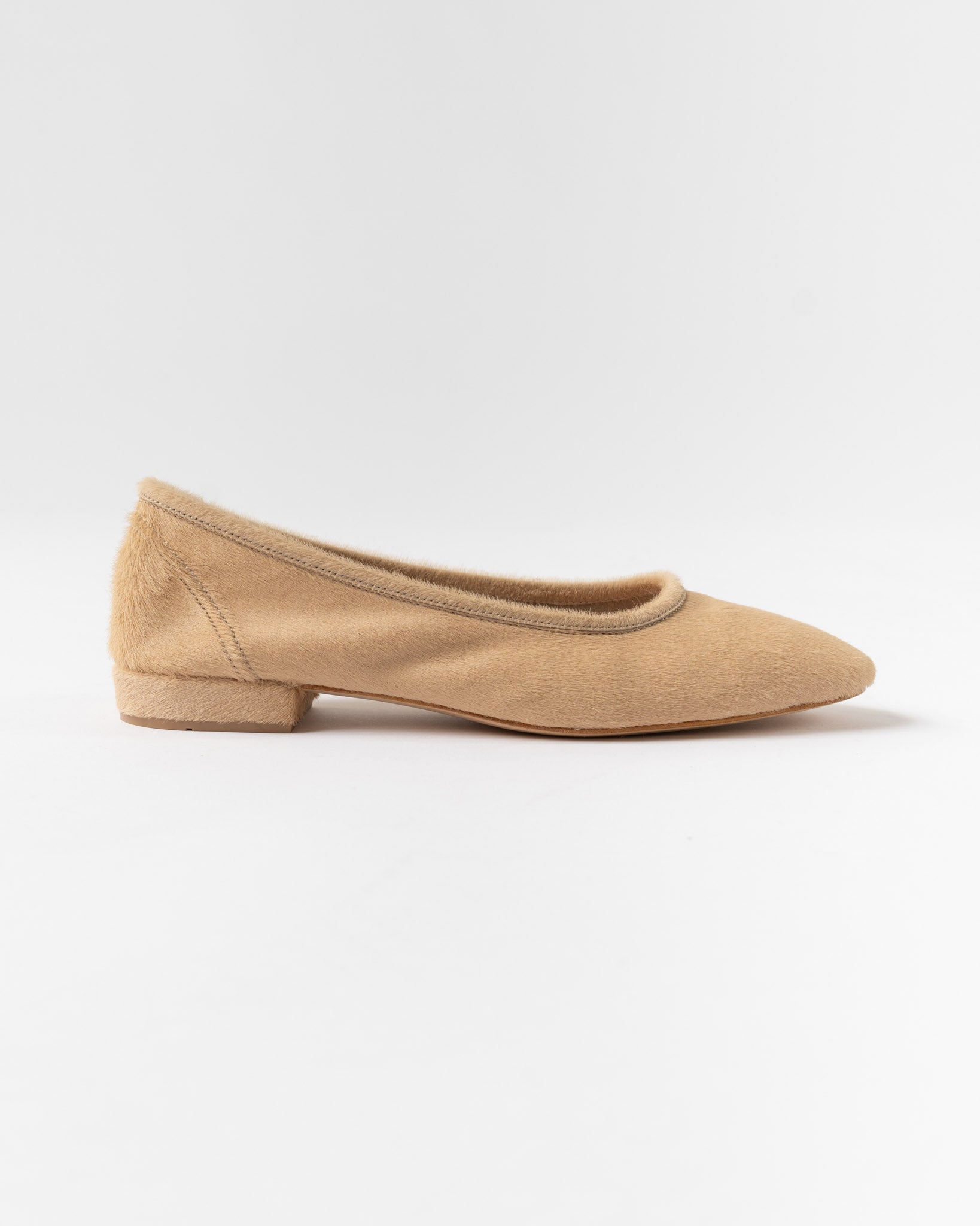 Maryam Nassir Zadeh Serafina Flat in Camel Ponyhair