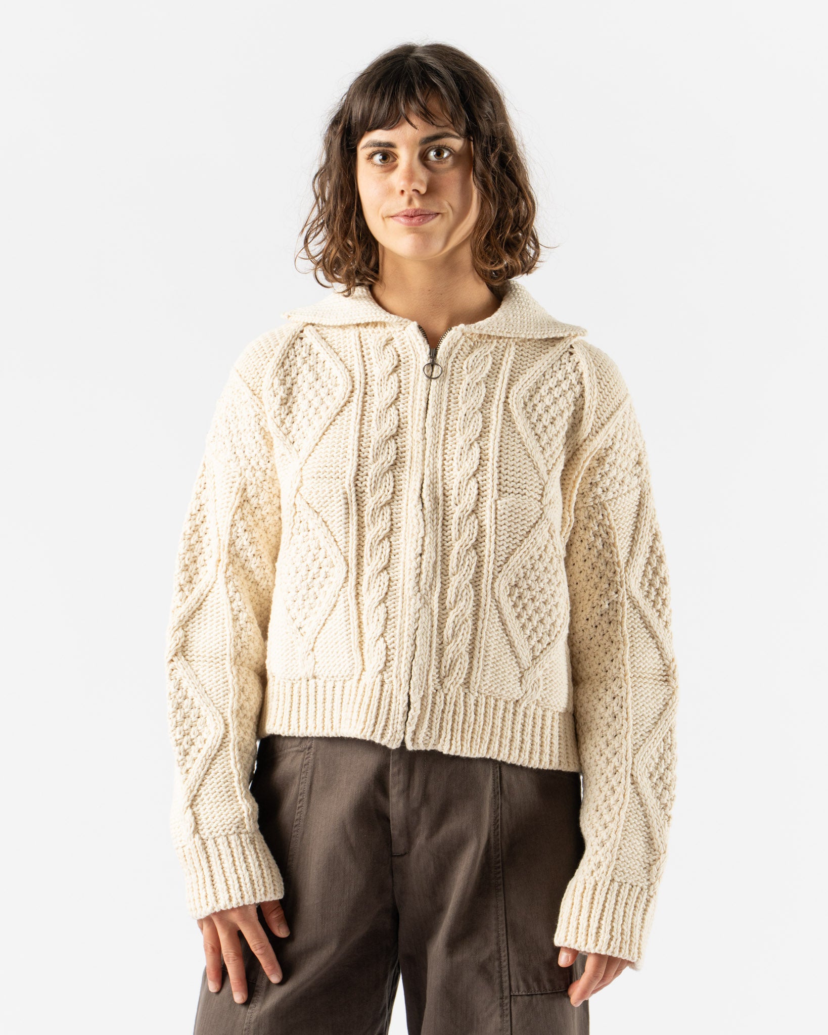 Shaina Mote Donegal Cardigan in Natural