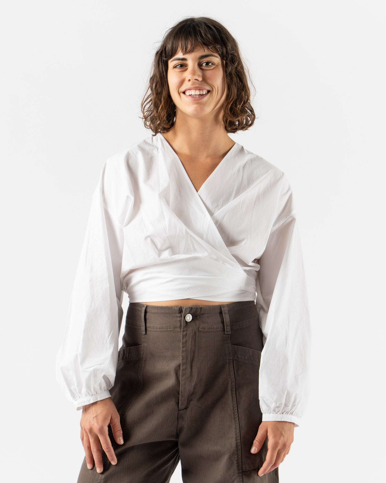Shaina Mote Giverny Blouse in White