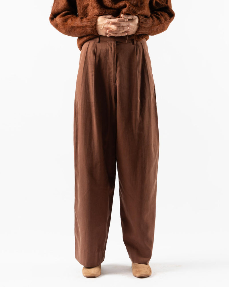 Shaina Mote Man Pant in Chocolate