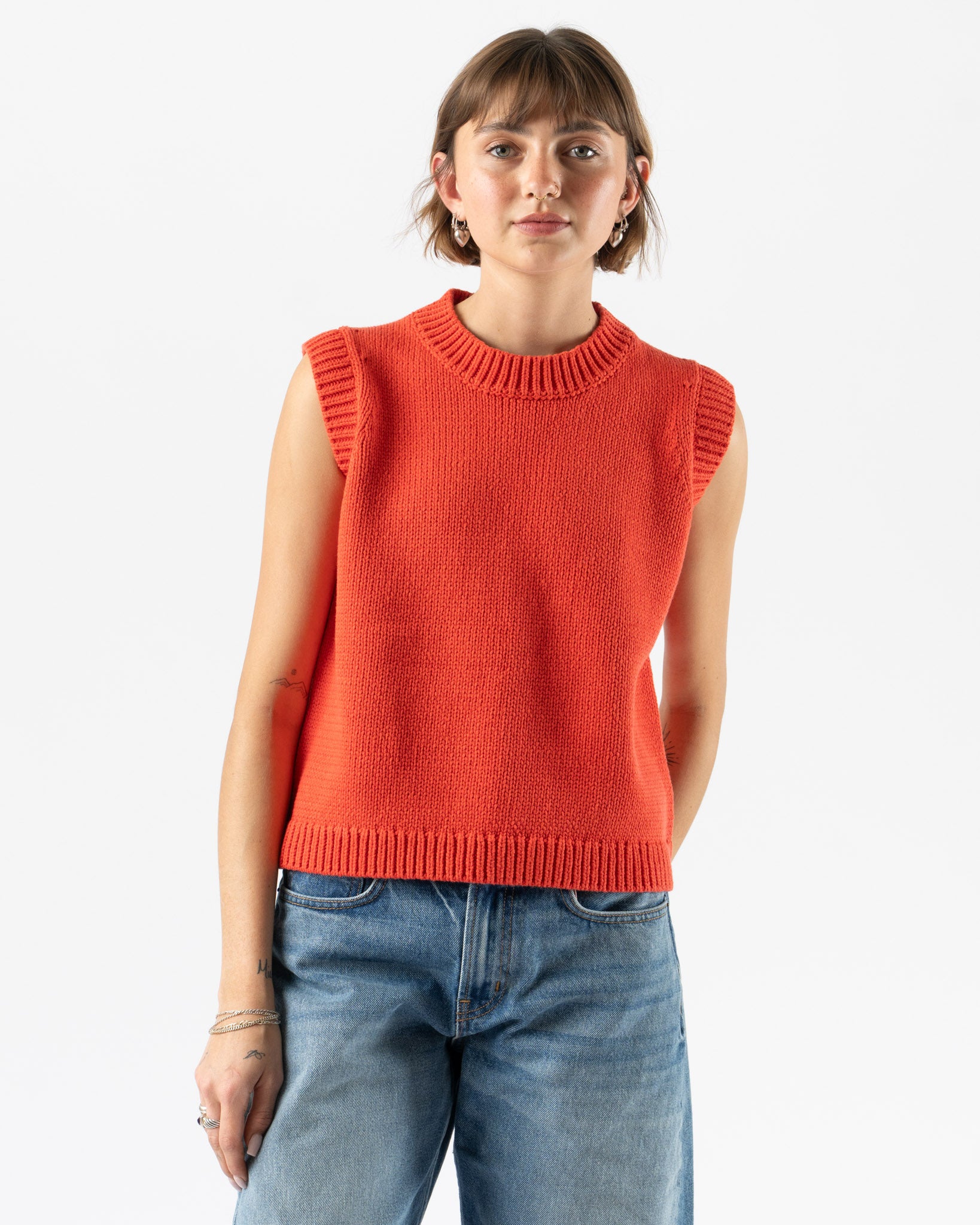 Nikki Chasin Shape Vest in Coral