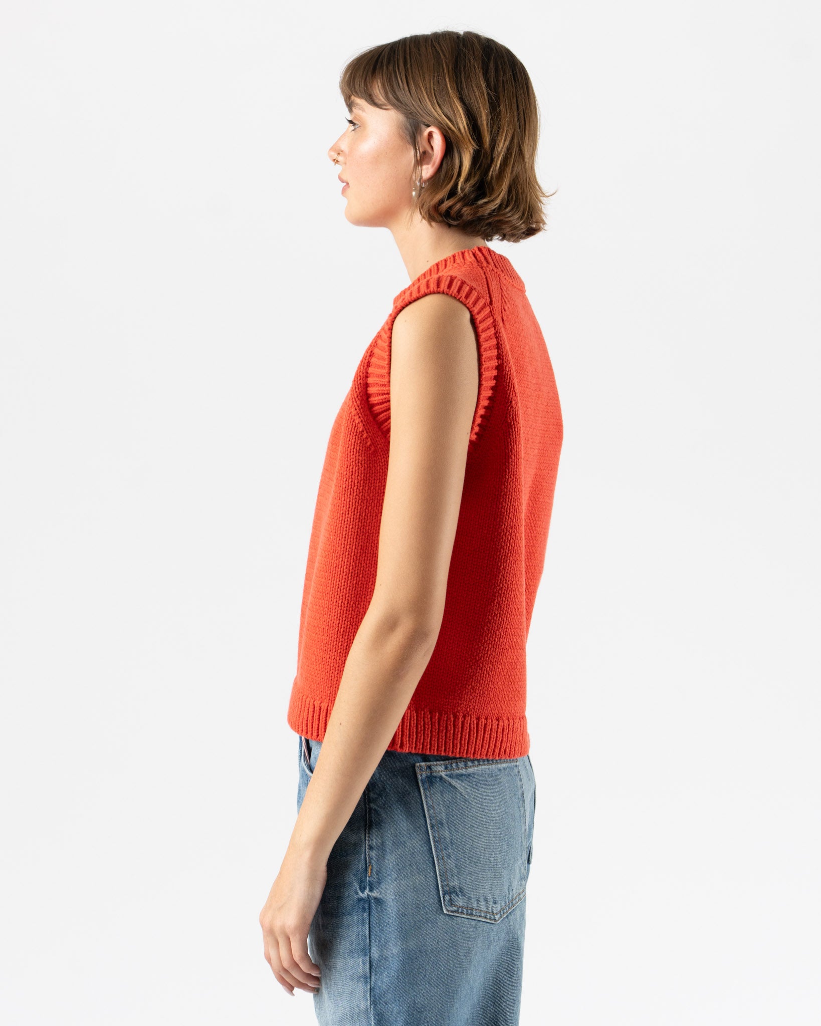 Nikki Chasin Shape Vest in Coral
