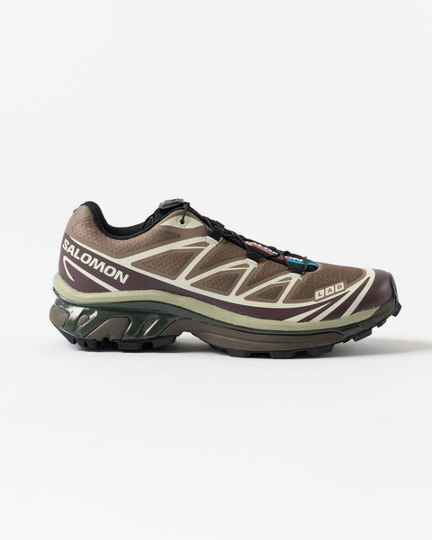 Salomon Shoes XT-6 Walnut/Huckleberry/Urban Chic Curated at Jake