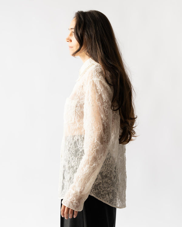 Simone Rocha Sheer Classic Fit Shirt