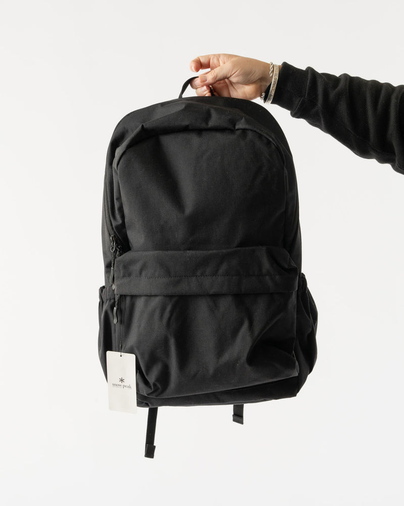 Snow Peak Everyday Use Backpack in Black