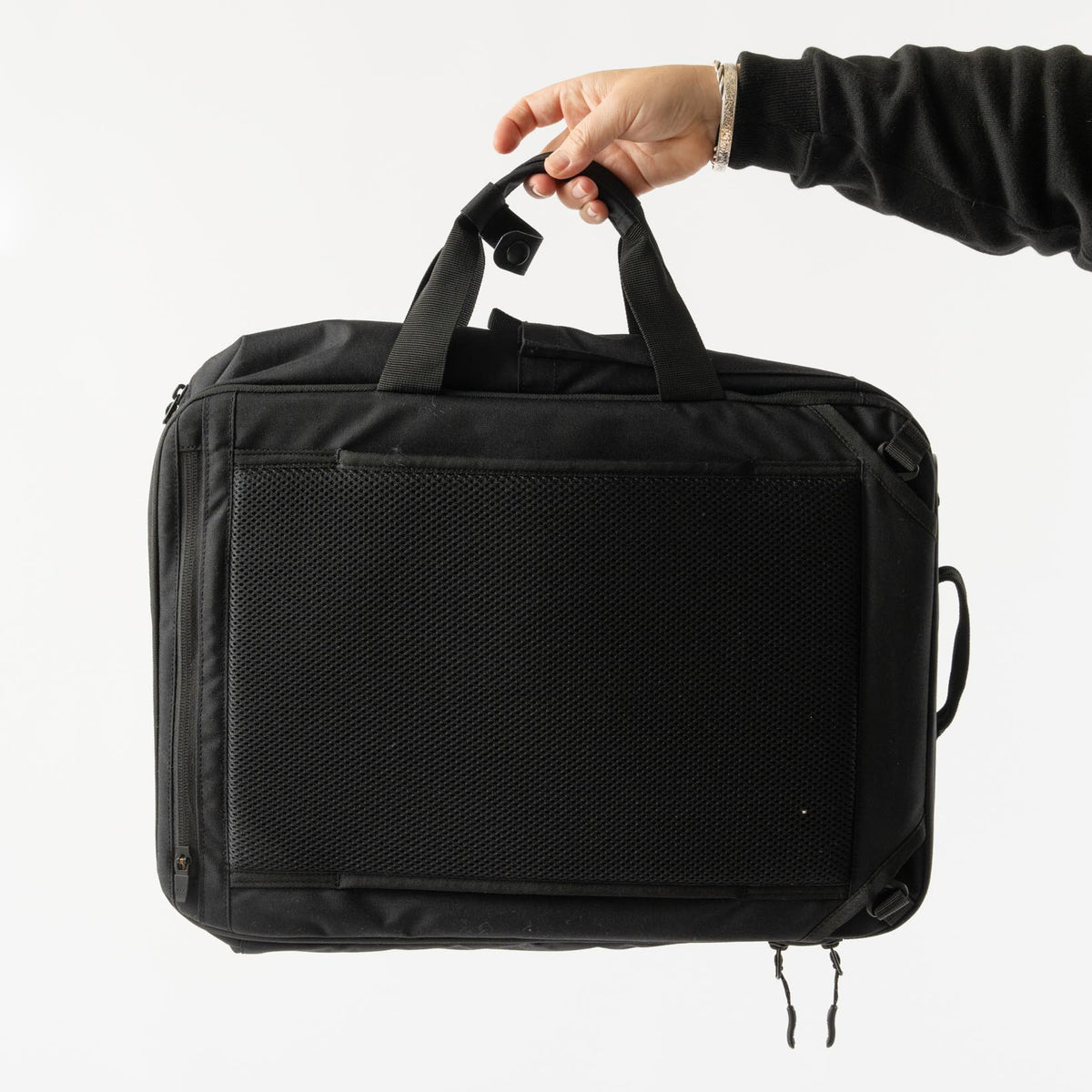 Snow Peak Everyday Use 3-Way Business Bag in Black Curated at Jake 