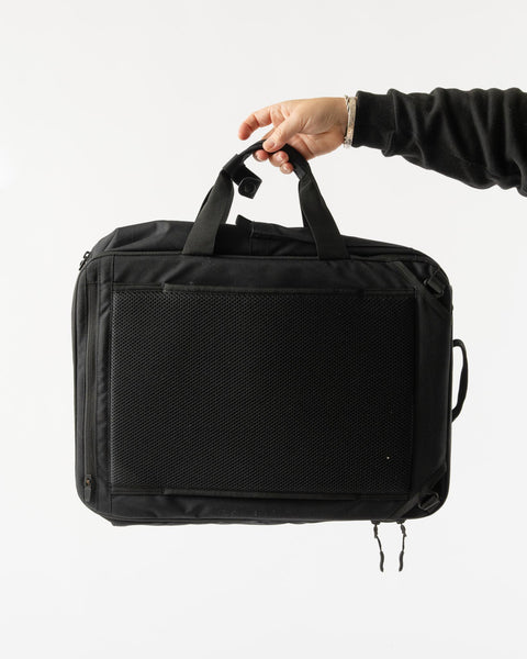 Snow Peak Everyday Use 3-Way Business Bag in Black Curated at Jake