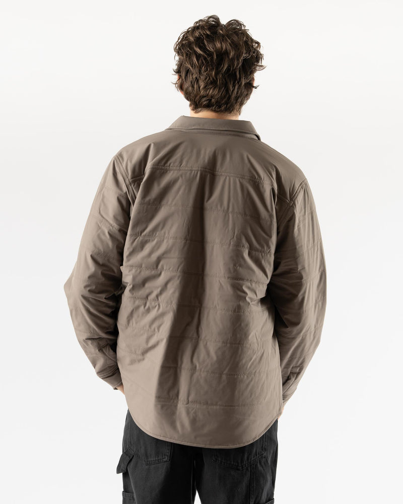 Snow Peak Flexible Insulated Shirt in Khaki