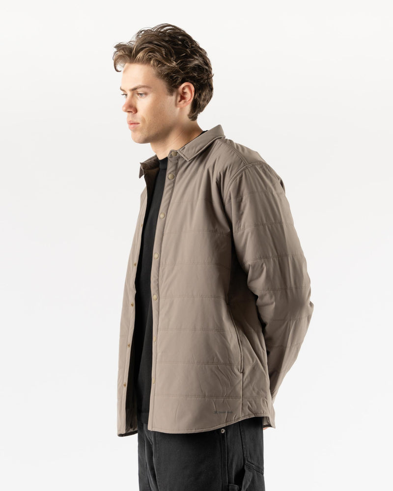 Snow Peak Flexible Insulated Shirt in Khaki