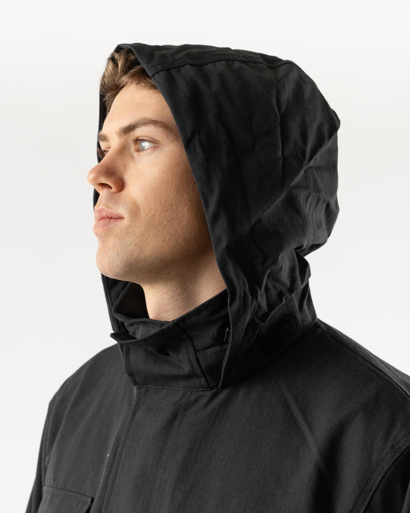 Snow Peak TAKIBI Ripstop Field Jacket in Black