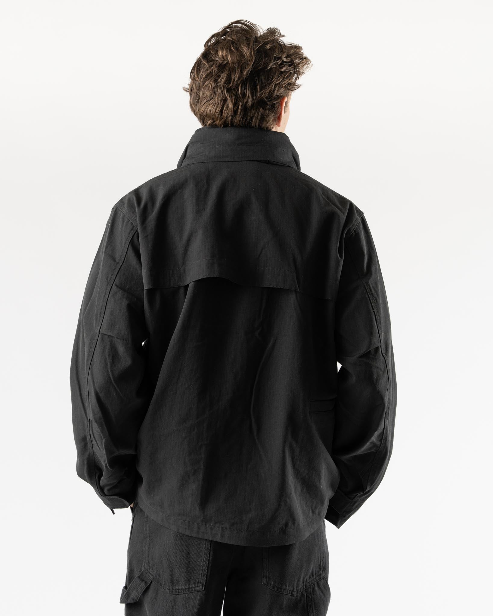 Snow Peak TAKIBI Ripstop Field Jacket in Black