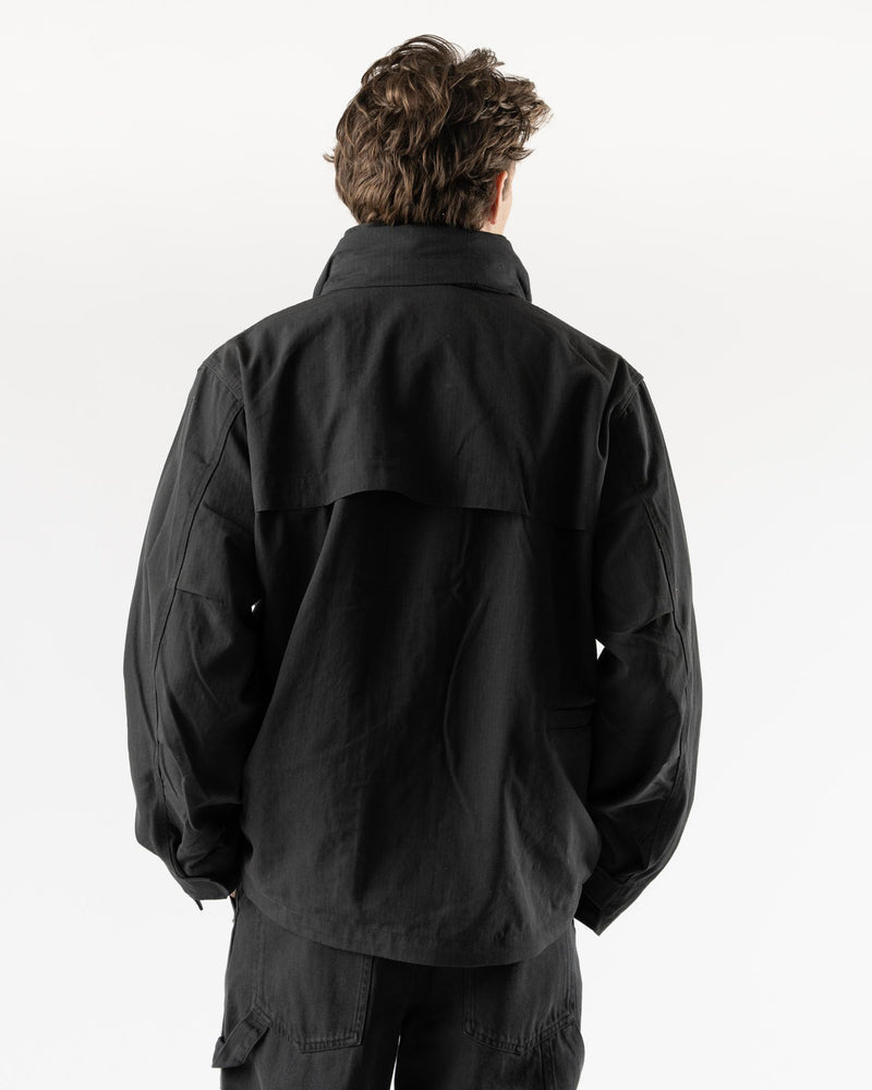 Snow Peak TAKIBI Ripstop Field Jacket in Black