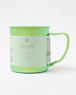 Snow Peak Ti Single 450 Cup in Green