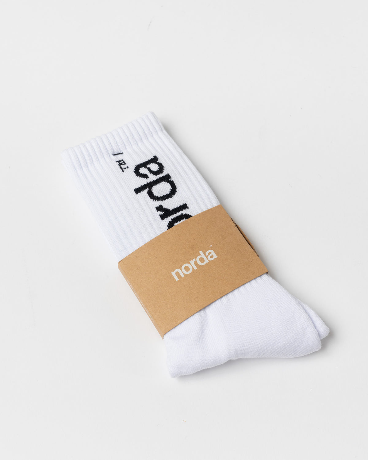 Norda Retro Sock in White