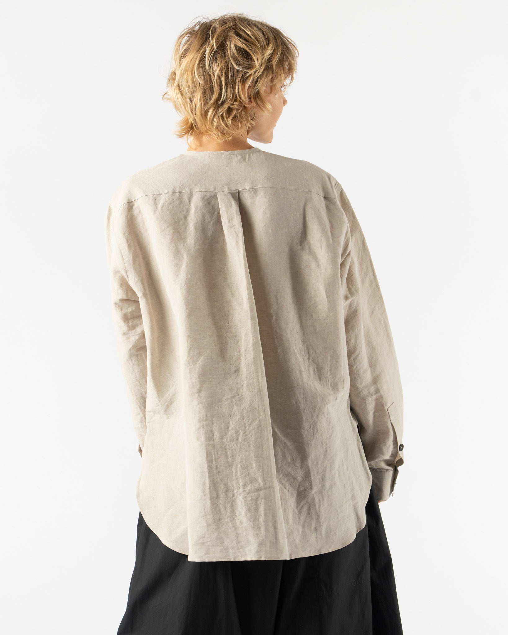 Sofie D'Hoore Barna Henley Shirt in Natural